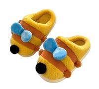 Generico Clown Cotton Slippers, Christmas Santa Slipper, Funny Halloween Slides Cute Animal Cartoon Fluffy Plush House Shoes for Women Men Indoor Outdoor (D,32.5)