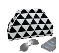 Generico Clutch Purse,Woven Easy Access Lock Closure 11.81x3.54x7.87 Inches | Crochet Clutch Purse Dumpling Bag | For Commuting Music Festival College Christmas Birthday Holds Lipsticks Wallet