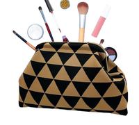 Generico Clutch Purse - Woven Easy Access Lock Closure | Crochet Clutch Purse Dumpling Bag | Women's Color-Block Summer Bag, Casual Beach Evening Wedding Tote, for Commuting Music Festival, 30x9x20cm