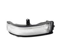 Generico Cndocc35 1 pz ABS + PC Specchietto retrovisore Indicatore di direzione lato destro Luce 68402096AA Trasparente per Ram 1500 DT 19-24