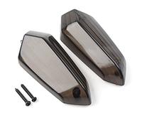 Generico Cndocc35 Copri lenti indicatori di direzione anteriori e posteriori Lente indicatori di direzione nera per Z250 Z300 Z750, Z250 SL, NINJA 300 2009-18 la maggior parte dei modelli.