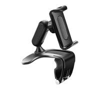 Generico Cockpit Cradle - Navigator Bracket for Driving | Strong Suction with Full Rotation Adjustable Viewing Angle Secure Grip Clamping Mechanism for Commuting, Long Hauls, Fleet and Family
