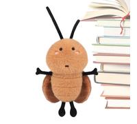Generico Cockroach Soft Doll - 12cm Mini Creepy Crawly Keychain, Novelty Soft Toy Of Backpack, Furry Ornament | Perfect Party Favor Ideal Children Living Room Vacation