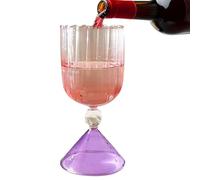 Generico Cocktail Glass, Irregular Gradient Wine Cup, Modern Drink Goblet, Party Beverage Vessel for Home Bar, Whiskey, Champagne, Wedding, Kitchen, Celebration, Dining