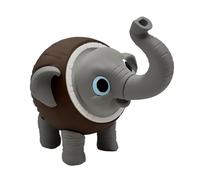 Genérico Cocofanto Figura articolata Brainrot - Elefante con corpo di cocco da 10 x 12 cm - Collezione Brainrot Memes Italiani - Cocofante Elefante - Tralalalero Tung Tung Cappuccino