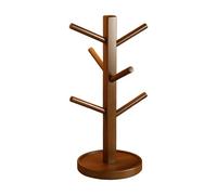 Genérico Coffee Cup Holder,31x13cm Compact Cup Rack Organizer Stand - Aesthetic Coffee Mugs Tree For Counter -Adaptable Storage Solution For Wedding Living Room Cafe Restaurant Hotel Party