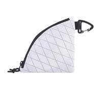 Genérico Coffee Filter Case,2 Layers Design Waterproof Cofffee Filters Organizer Lightweight and Portable Wear-Resistant - Cable Organizer Bags | Coffee Filter Storage Container For Camping, bianco