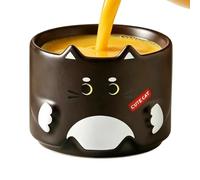 Generico Coffee Mug - 320ml Ceramic Cat Cartoon Drinkware for Latte Cappuccino Tea Juice Soda Water | Microwave Safe Cup Home Kitchen Office Birthday Party Use Cute Animals Style Handle Mug