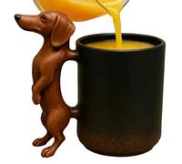 Generico Coffee Mug, 3D Dog Shaped Coffee Mug Cup, Cute Animal Design Ceramic Beverage Cup Heat Resistant Decorative Drinkware For Home Office Living Room Cafe Dining Room Bedroom Cofffee Tea Milk