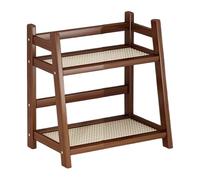 Generico Coffee Mug Holder, 2 Tier Counter Mugs Cups Rack, 10.4x7.1x11.2 Inch Effortless Setup & Double Layer Storage, Water Bottle Display for Home, Indoor and Outdoor Cup Organizer Stand