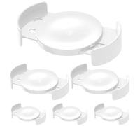 Generico Coffee Mug Stacker - ABS, Adjustable 2.95 Inches Organizer, 6pcs Cabinet Shelf | Stackable Cup Holder For Glass, Teacup, Mug Storage And Kitchen Space Saving