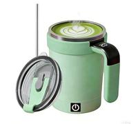 Genérico Coffee Mug - Stainless Steel, 4.72x3.07x5.2in Mixing Cup Self-Stirring Automatic Blender | Type-C Rechargeable Smart Beverage Mixer, Electric Coffee Mug For Office, Home