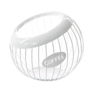 Generico Coffee Pod Basket, Large Capacity Iron Coffee Pod Holder, Stylish Desktop Organizer for Kitchen Counter, Decorative Storage Bowl for Brew Accessories And Capsules