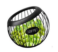 Generico Coffee Pod Holder, Desktop Organizer, Iron Storage Basket, Large Capacity, Stylish Design, Modern Stylish Design, Ideal in Kitchen Counter, 7.87x7.28 Inches