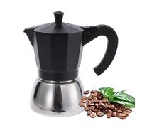 Generico Coffee Pot, Metal Old-Fashioned Coffee Maker, Aluminum And Stainless Steel Classic Maker, Small Kettle For Brewing, Essential Making Accessories, 12x16cm, 13x19cm