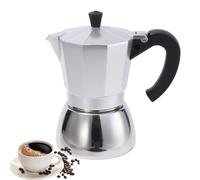 Generico Coffee Pot, Metal Old-Fashioned Coffee Maker, Aluminum And Stainless Steel Classic Maker, Small Kettle For Brewing, Essential Making Accessories, 12x16cm, 13x19cm