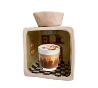 Generico Coffee Pour Over Dripper - Manual Brew Filter Cone for Rich Flavor Extraction | Ceramic Cone with Spiral Rib Design, Reusable Brewing Device for Home Kitchen Coffee Making