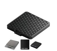 Generico Coffee Scale Drip Tray - Self Draining Splash Proof Espresso Catcher for Home Brewing | Coffee Scale Base Drip Collector for Kitchen Morning Routine Beginners Professionals Setup
