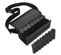 Generico Coin Dispenser Bag, 8 Slots Sorter, Sturdy Organizer Purse, Multiple Compartment Design, Black Color, Ideal for Waitress Use, Servers, Coworkers, Easy Access Currency Management