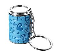 Generico Coin Storage Keychain, Lightweight Design Easy Carry | 2-in-1 Coin Storage | Loose Change Container Keyring For Women Men Golfers Campers Collectors Commuting Shopping Travel Vacation