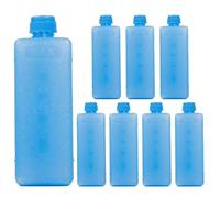 Generico Cold Packs for Cooler - Freezer Packs for Coolers | Ice Crystal Box | 8 Pieces Long Lasting Extra Cold, Reusable, fôr Refrigerator Fan Drink Food Home Kitchen Beach Sports Fishing Travel