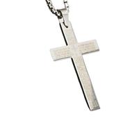 Generico Collana a catena con Bibbia per uomo, Collana a catena religiosa