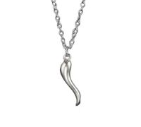 Generico Collana con corno italiano fortunata per donne uomini Buona fortuna Amicizia e sogni Collana con pendente regali