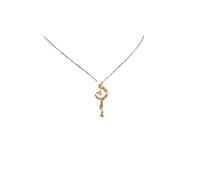 Generico Collana con Nappa Lunga con Luna e Stelle, Catena per Girocollo Celestiale Dainty da Donna, Pendente a Strata Bohemian Gioielli Regalo