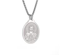 Generico Collana con Sacro Cuore per uomini e donne, gioielli con amuleto squisiti, Salvatore dell'Illuminismo cristiano, Gesù, squisito