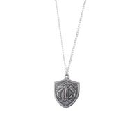 Generico Collana con tatuaggi anime Seven Deadly Sins - Gioiello pendente con Scudo del Drago con la Coda Mordida, Regalo