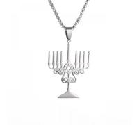 Generico collana da uomo, classico pendente ebraico della Stella di Davide con la Stella di Davide in giudaismo, collana di illuminazione per fede ebraica, gioielli eleganti per donne