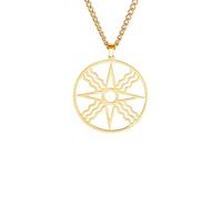 Generico Collana da uomo, Collana delle Stelle assire, Sigillo del Dio Sole Shamash, Antica Mesopotamia, Coraggio, Gloria, Amuleto, Gioielli,