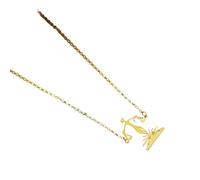 Generico Collana da uomo, Collana di Ciondolo della Dea della Giustizia Svuotata Collana di Gioielli di Moda Donna Collana Regalo