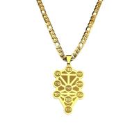 Generico Collana da uomo, Collana ebraica dell'Albero della Vita per donne Collana a catena cabala Collane Gioielli Regali