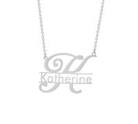Generico Collana da uomo, Collana personalizzata con la lettera K per donne Gioielli personalizzati con un ciondolo con il nome Collana Regalo