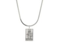 Generico collana da uomo, Il seme di coppe Collana dei Tarocchi Arcano minore Tarocchi Catena di serpente Collare gioielli Amuleto portafortuna