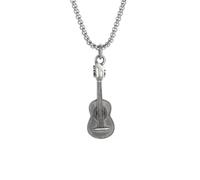 Generico collana da uomo, Romantico di strada Semplice canzone d'amore Gitarra Pendente Collana Uomini e Donne Gioielli eleganti e alla moda