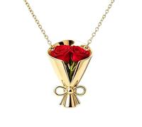 Generico Collana - Di Eleganti In Metallo,Mini Collana Vaso per la Giornata della Laurea,Per Donne, Ragazze, Figlia, Sposa, Mamma, Matrimonio, Festa, Compleanno, Laurea