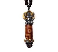 Generico Collana di meditazione del buddismo, collana tibetana per uomini - Gioielli di meditazione,Trasferisci le perle della collana manjusri buona, spirituale per adulti per bambini uso quotidiano