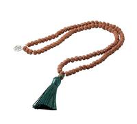 Generico Collana Di Perline Mala In Legno Da 6 Mm Per Uomo E Donna, Con Nappa, Portafortuna, Rosario, Collana Di Perline Bodhi, Gioielli Fatti A Mano, Regali