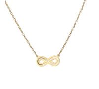 Generico collana donna,Collane Simbolo dell'infinito Ciondoli cavi avvolgenti Collar a collo Gioielli Collana di moda per donne Regalo di gioielli