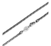 Generico Collana for Donna Uomo Collana con Mantra A Sei Sillabe Collana A Catena Stile Corda Vintage Collana A Catena for Uomo Donna, Regalo di Gioielli(65cm,3mm)