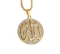 Generico Collana per il Corano musulmana Islamica Allah Uomini Moda Fede Amuleto religioso Gioielli Regalo