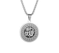 Generico collana per uomini, collana con pendente per il Corano per uomini donne, regalo di gioielli per Ramadan in arabo