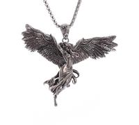 Generico Collana retrò pendente Sacred Goddess per uomini e donne Personaggio angelico Custom Rock Party Lucky Charm