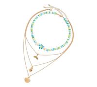 Generico Collana Spiaggia | Ciondolo Stelle Marine Nuziale,Regolabile Impermeabile alla Moda per Vacanze Sposa Matrimonio Compleanni Casual Prom