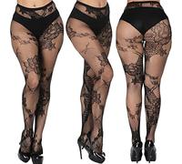 Generico Collant Compressione,Sexy Socks Long Suspender Stockings Panties Women's Silk Tights