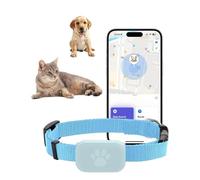 Genérico Collare GPS Gatti, GPS Cani, senza canone mensile, Pet Tracker (compatibile con iOS/Android), localizzatore GPS Gatti