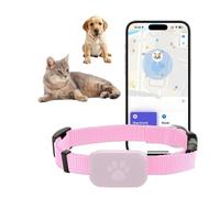 Genérico Collare GPS Gatti, senza canone mensile, Pet Tracker (compatibile con iOS/Android), localizzatore GPS Gatti