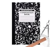 Generico College Notebook, A5 Writing Journal, 60-Page School Organizer, Classroom Dorm Office Work Companion, Travel Business Study Routine, Stationery Gear for Women, Men, Teacher, Student